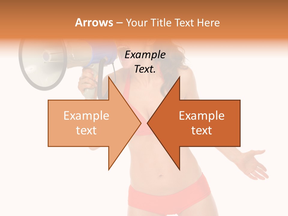 Yelling Isolated Season PowerPoint Template