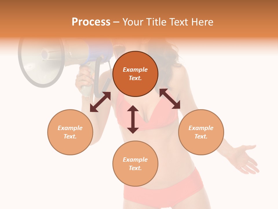 Yelling Isolated Season PowerPoint Template