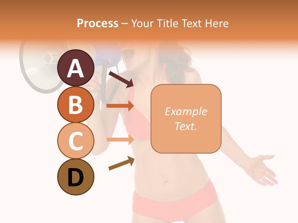 Yelling Isolated Season PowerPoint Template