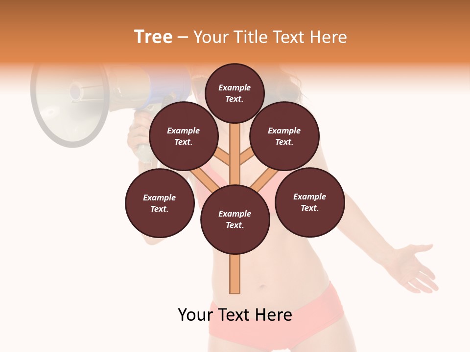 Yelling Isolated Season PowerPoint Template