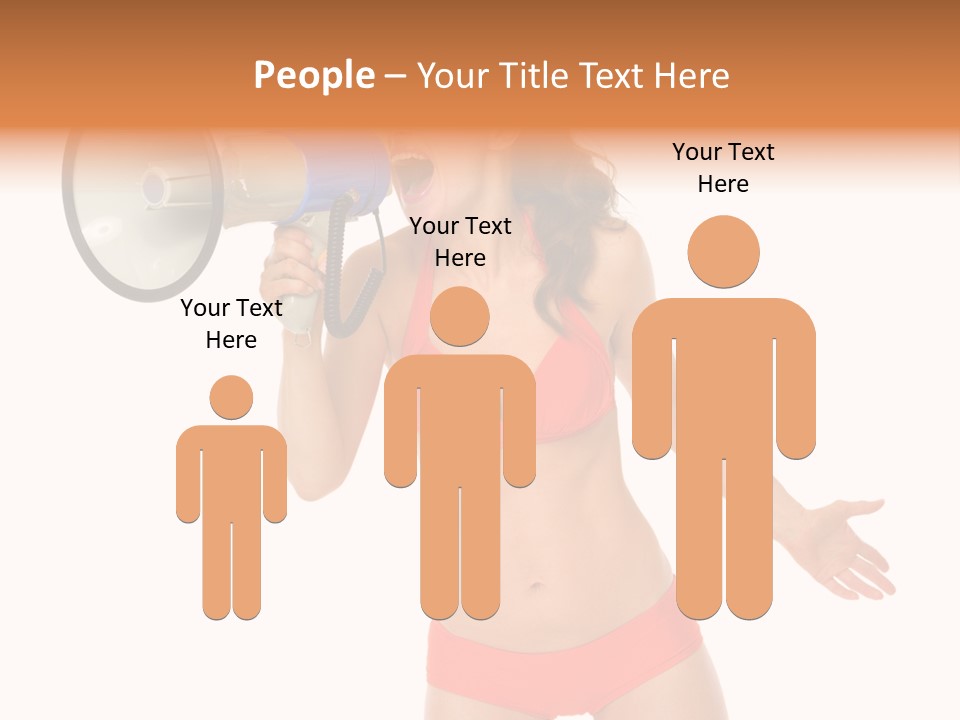 Yelling Isolated Season PowerPoint Template