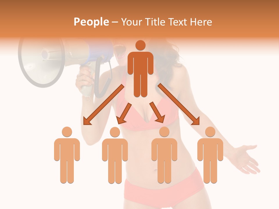 Yelling Isolated Season PowerPoint Template