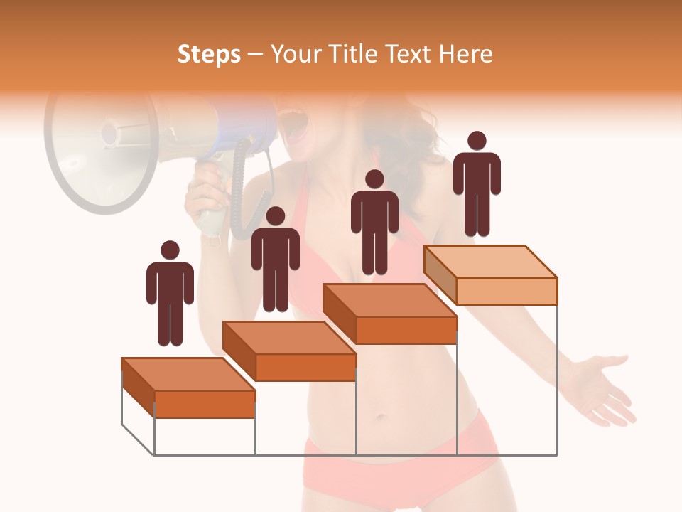 Yelling Isolated Season PowerPoint Template