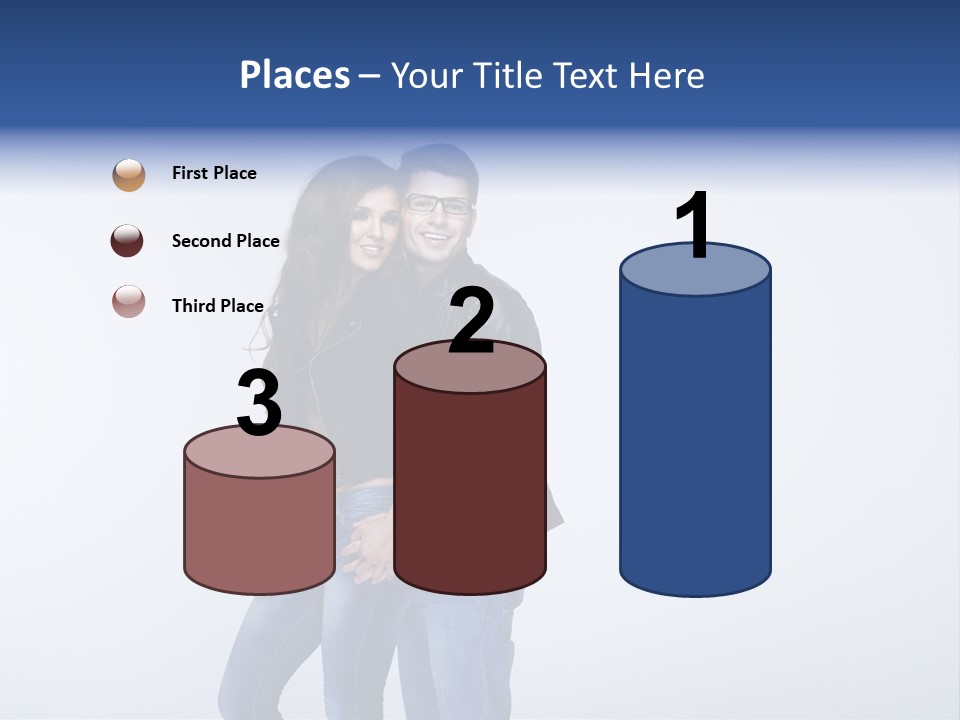 Female Girlfriend Young PowerPoint Template