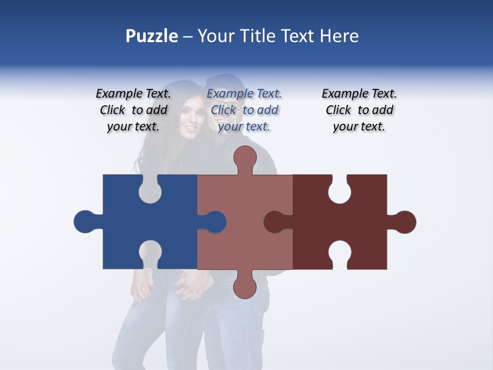 Female Girlfriend Young PowerPoint Template