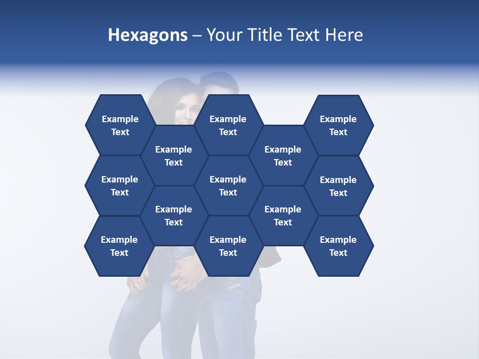 Female Girlfriend Young PowerPoint Template