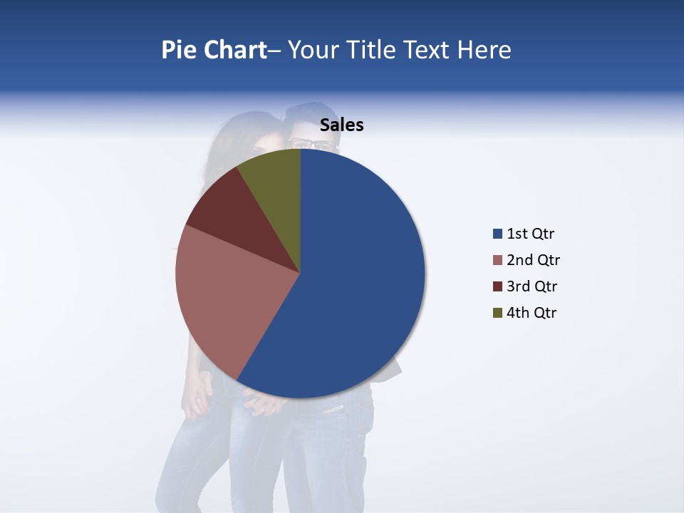 Female Girlfriend Young PowerPoint Template