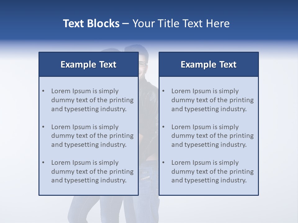 Female Girlfriend Young PowerPoint Template