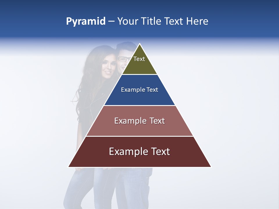 Female Girlfriend Young PowerPoint Template