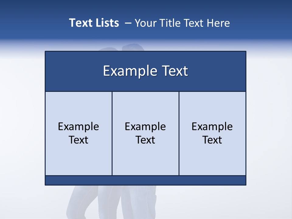 Female Girlfriend Young PowerPoint Template