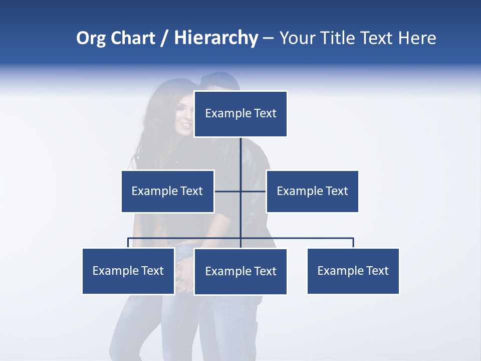 Female Girlfriend Young PowerPoint Template