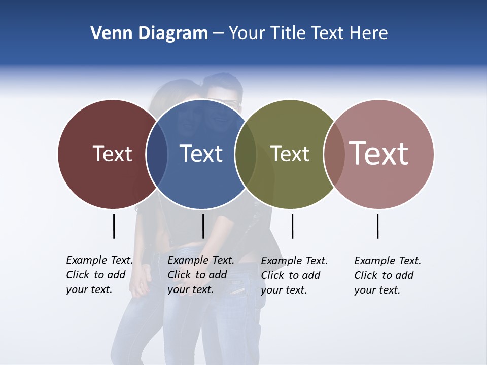 Female Girlfriend Young PowerPoint Template