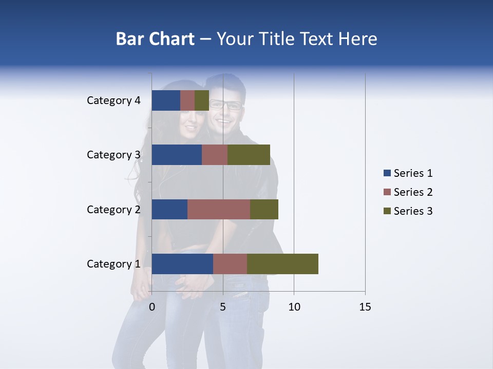 Female Girlfriend Young PowerPoint Template