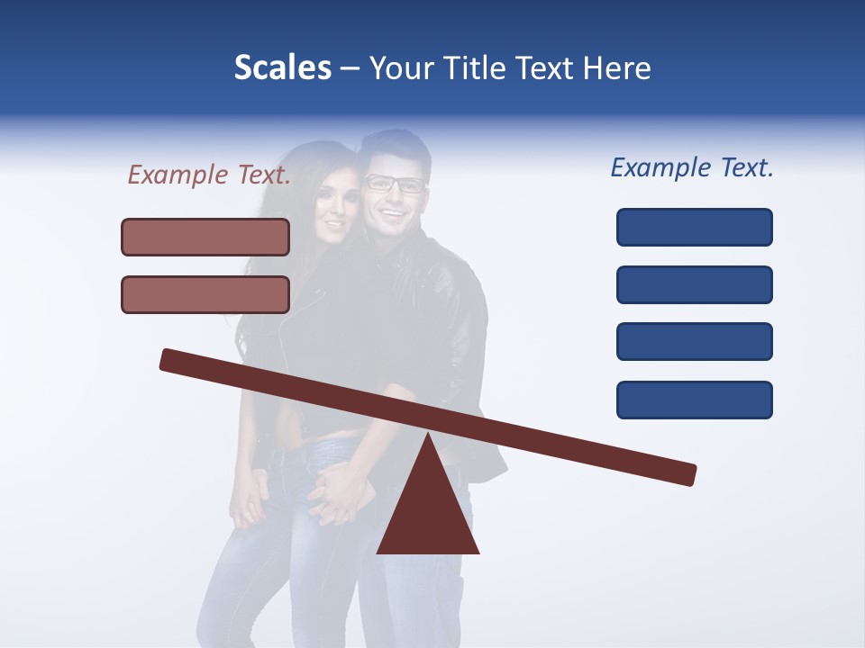 Female Girlfriend Young PowerPoint Template