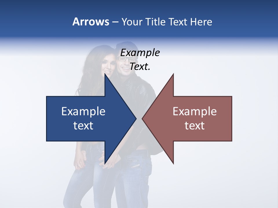 Female Girlfriend Young PowerPoint Template