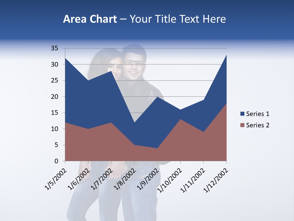 Female Girlfriend Young PowerPoint Template