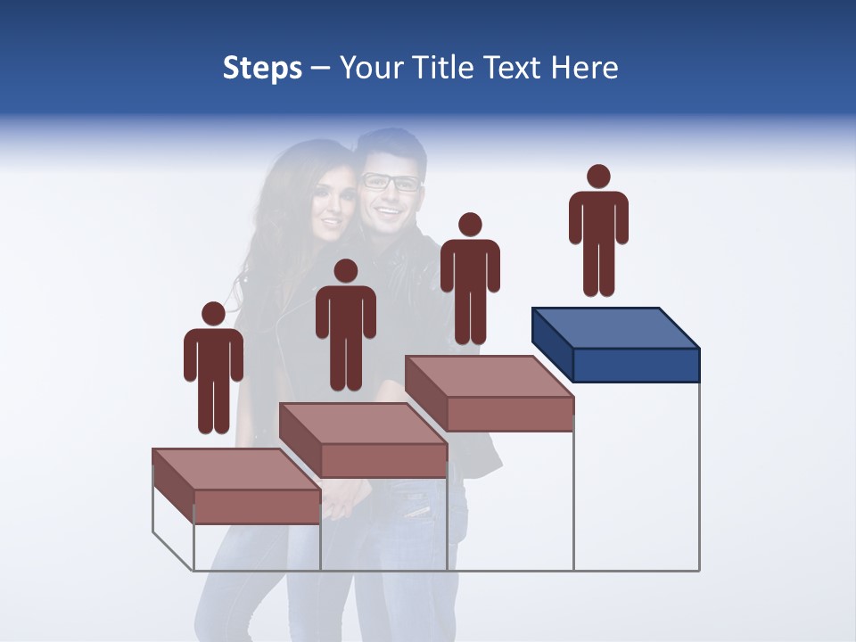 Female Girlfriend Young PowerPoint Template