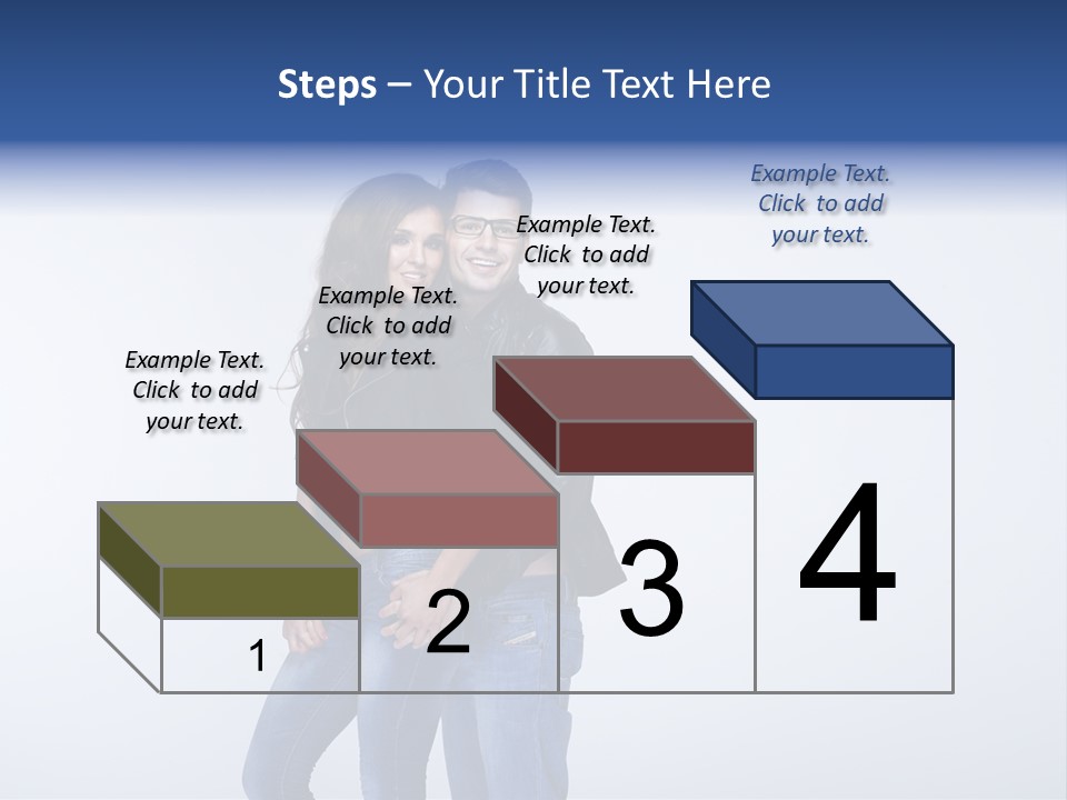 Female Girlfriend Young PowerPoint Template