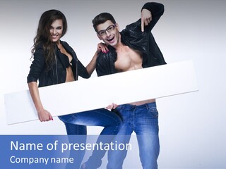 Teenage Sale Show PowerPoint Template