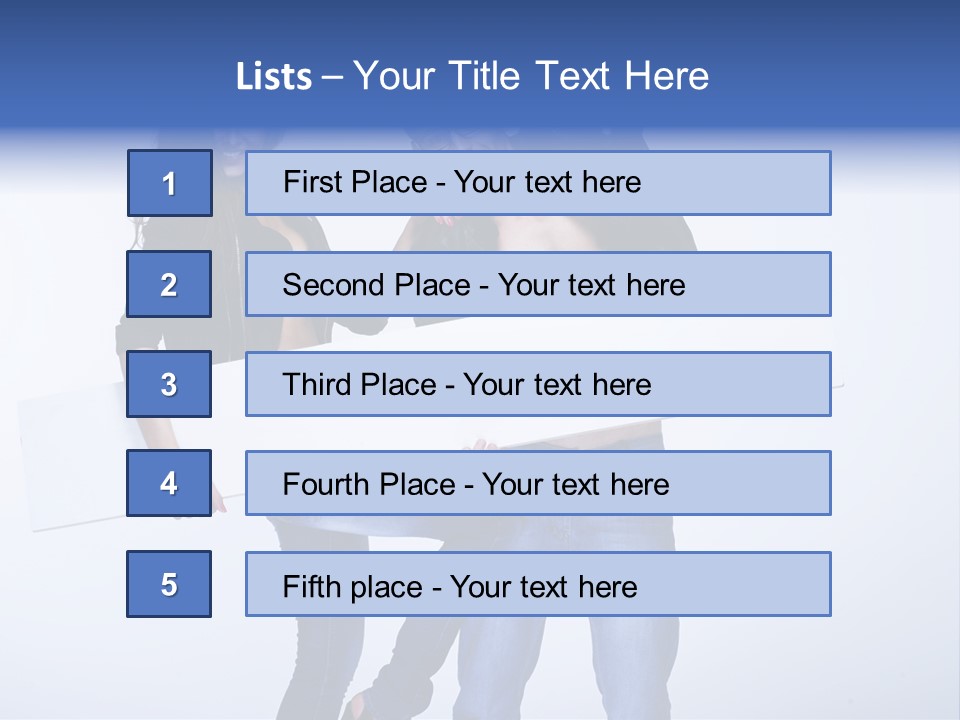 Teenage Sale Show PowerPoint Template