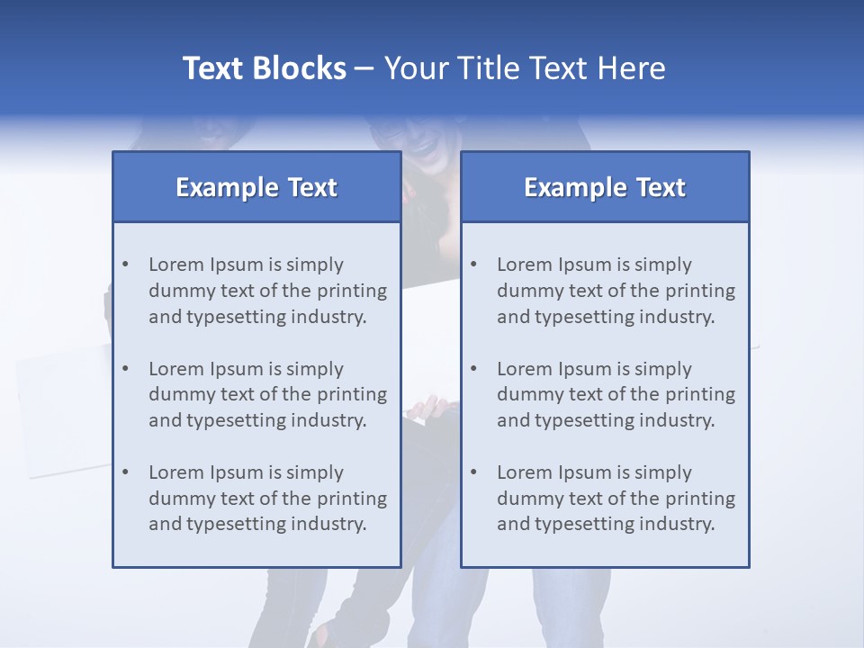 Teenage Sale Show PowerPoint Template