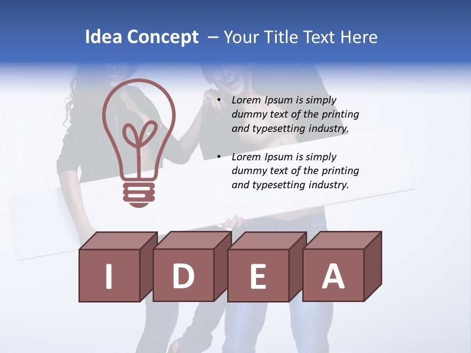 Teenage Sale Show PowerPoint Template