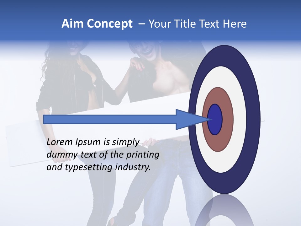 Teenage Sale Show PowerPoint Template