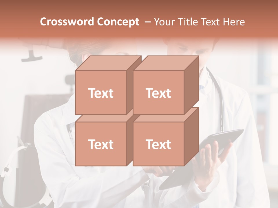 Teamwork Person Finding PowerPoint Template