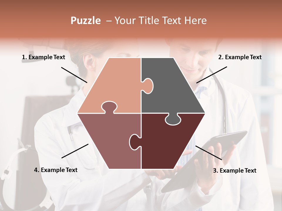 Teamwork Person Finding PowerPoint Template