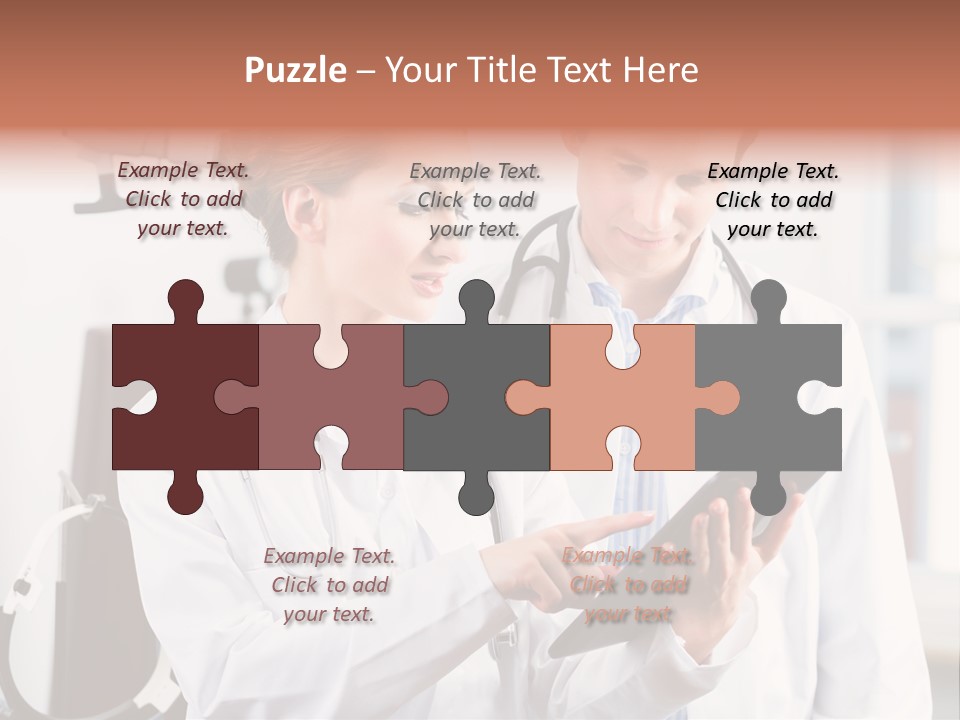 Teamwork Person Finding PowerPoint Template