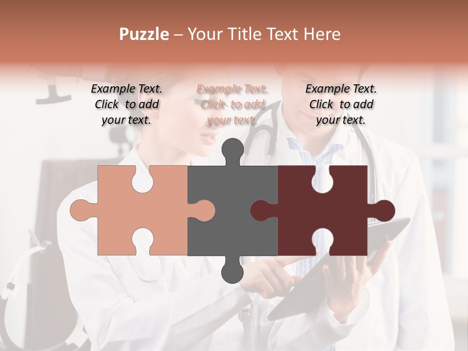 Teamwork Person Finding PowerPoint Template