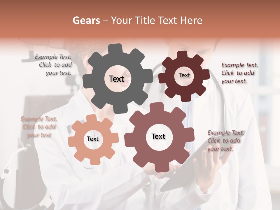 Teamwork Person Finding PowerPoint Template