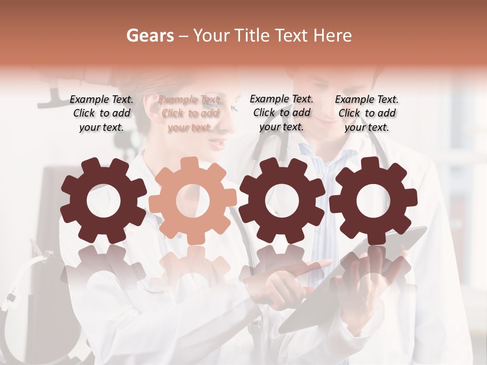 Teamwork Person Finding PowerPoint Template