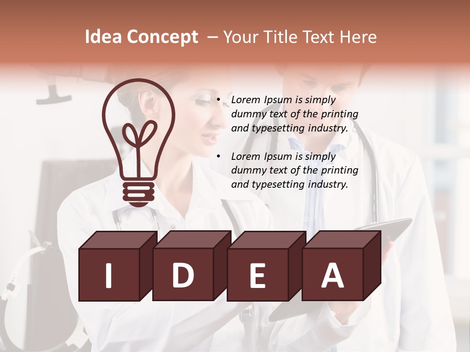 Teamwork Person Finding PowerPoint Template