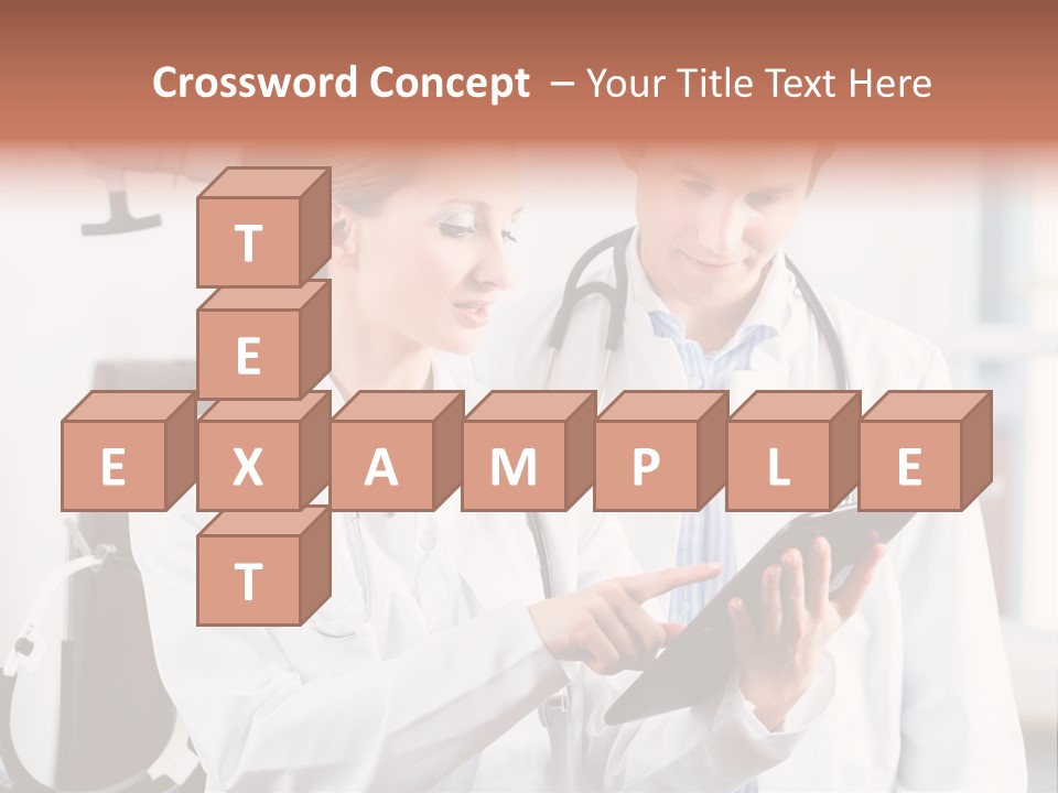 Teamwork Person Finding PowerPoint Template