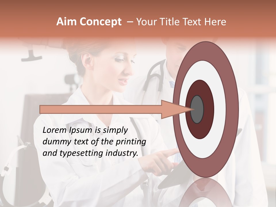 Teamwork Person Finding PowerPoint Template