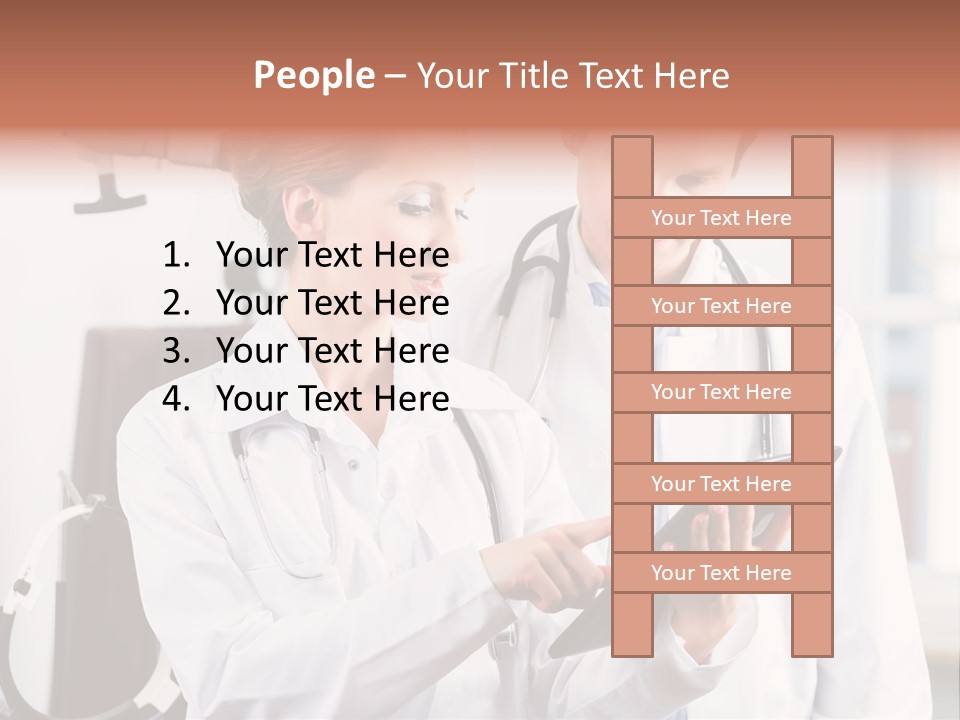 Teamwork Person Finding PowerPoint Template