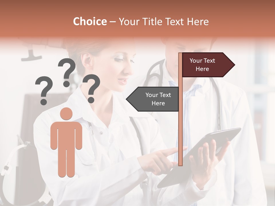 Teamwork Person Finding PowerPoint Template