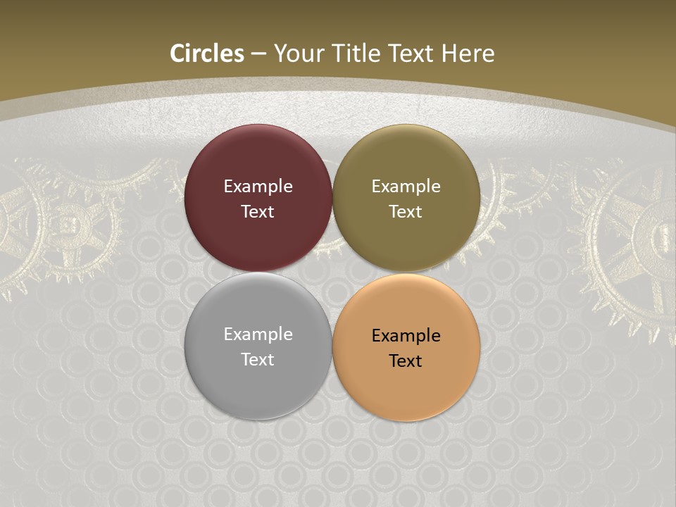 Fastening Shiny Textured PowerPoint Template