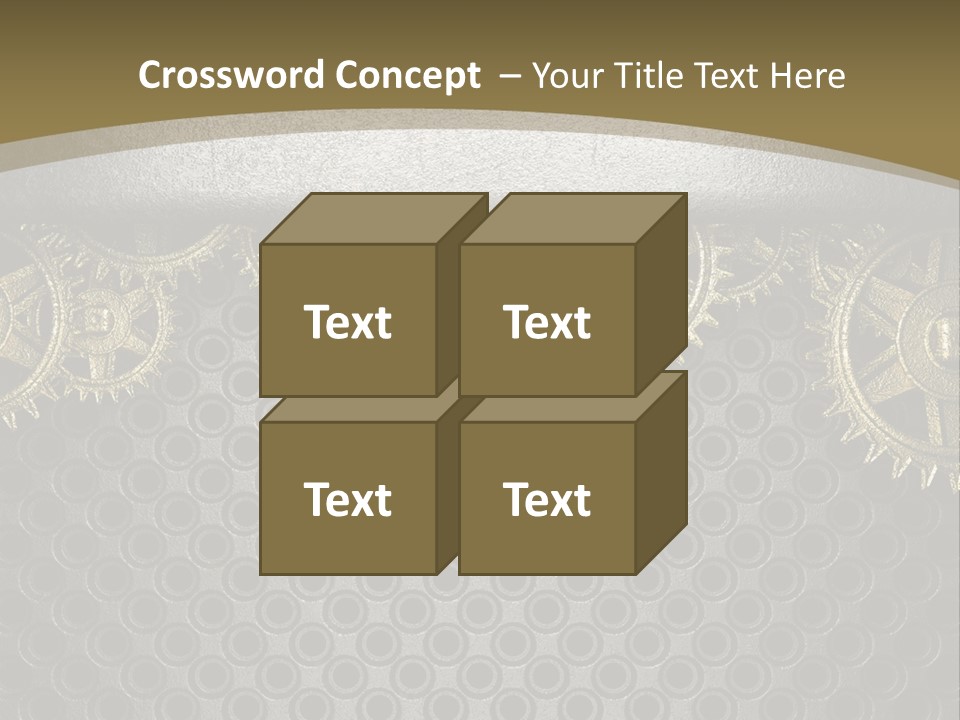 Fastening Shiny Textured PowerPoint Template
