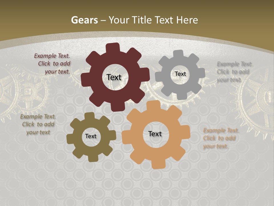 Fastening Shiny Textured PowerPoint Template