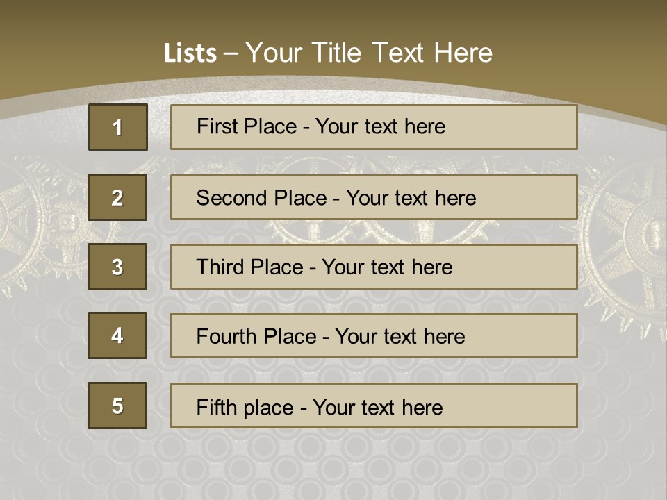 Fastening Shiny Textured PowerPoint Template