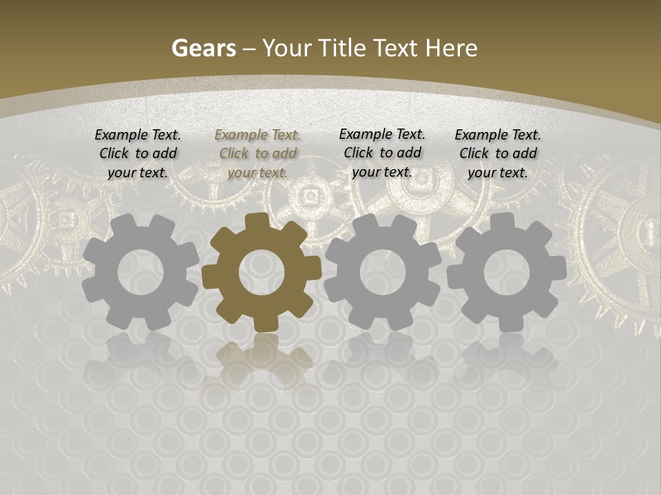 Fastening Shiny Textured PowerPoint Template