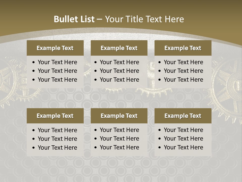 Fastening Shiny Textured PowerPoint Template
