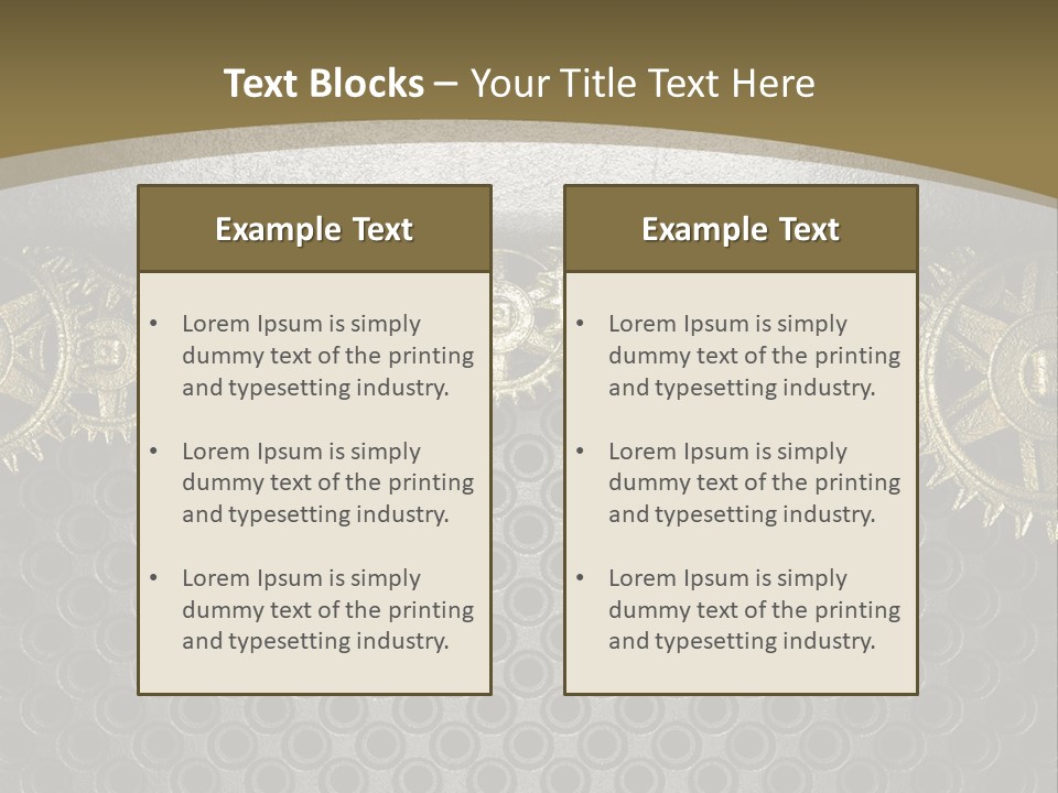 Fastening Shiny Textured PowerPoint Template