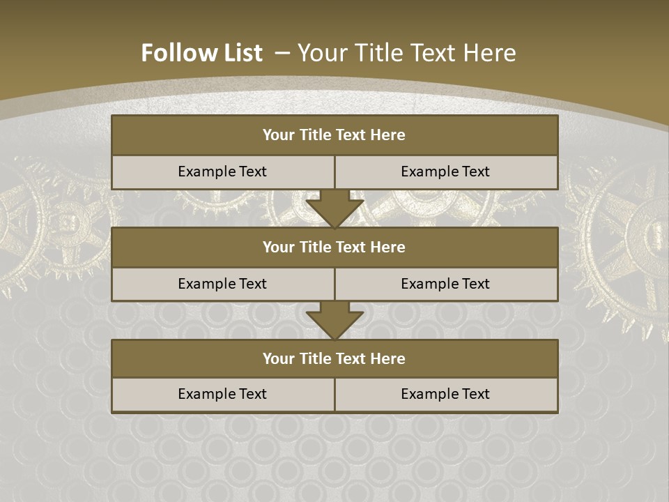 Fastening Shiny Textured PowerPoint Template