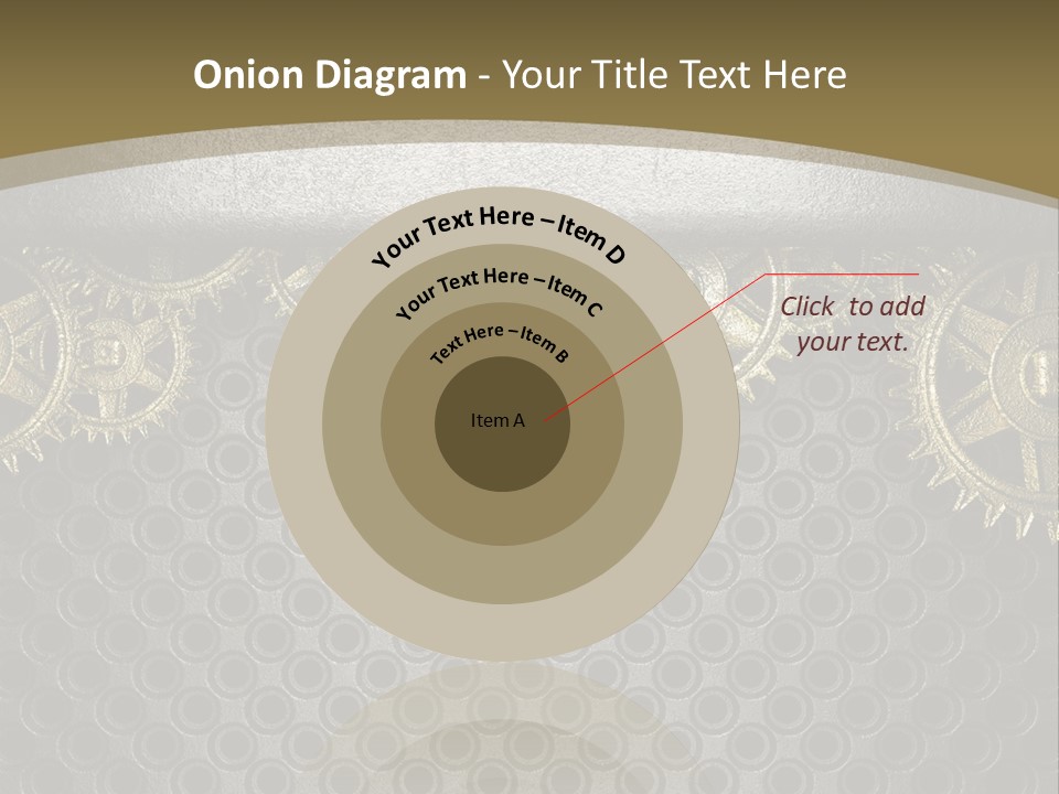 Fastening Shiny Textured PowerPoint Template