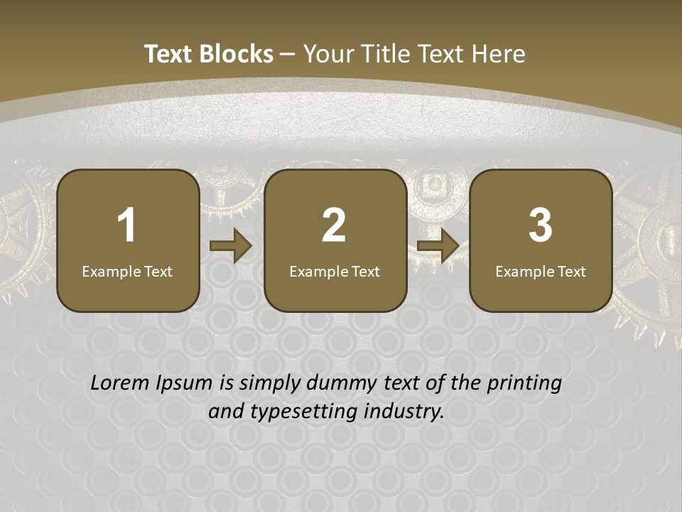 Fastening Shiny Textured PowerPoint Template