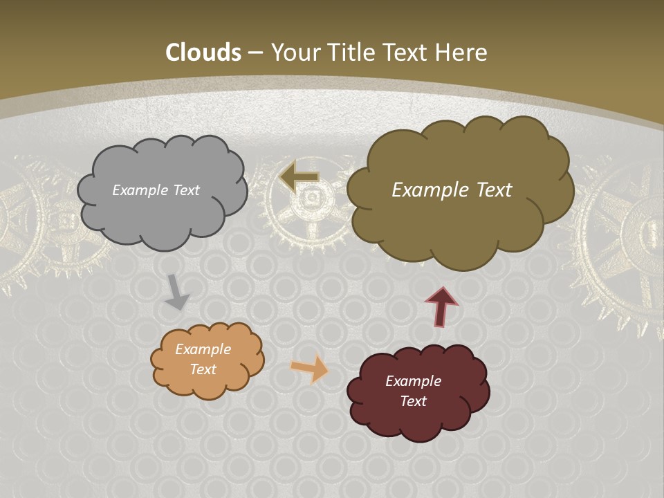 Fastening Shiny Textured PowerPoint Template