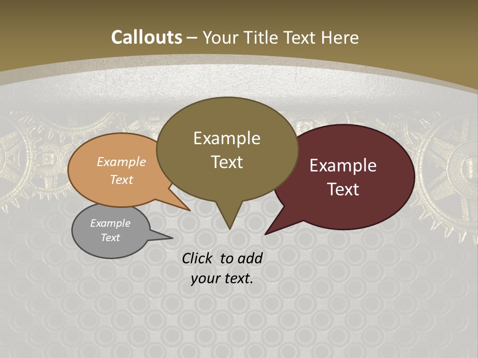 Fastening Shiny Textured PowerPoint Template